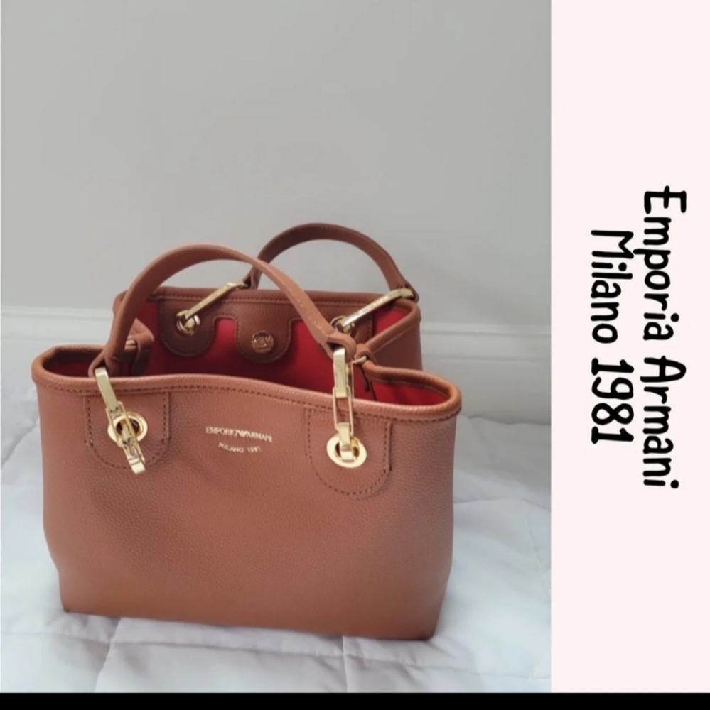 (NWOT) Emporio armani small tote bag